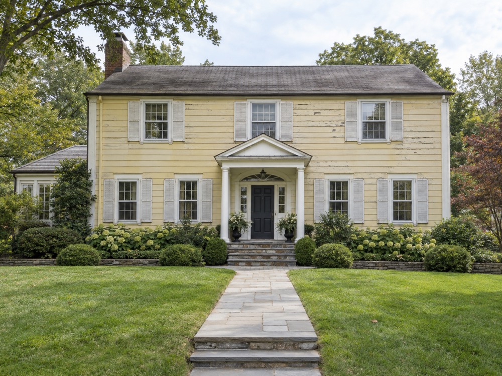 Exterior repaint before repainting
